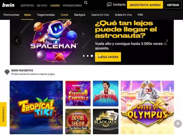 Bwin: los mejores juegos de casino online