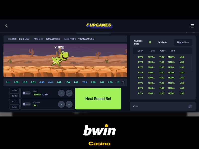 Dino es el juego de casino más trepidante