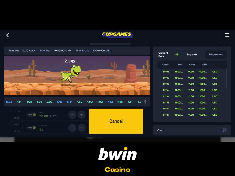 Descubre todo sobre Dino y empieza a jugar en Bwin